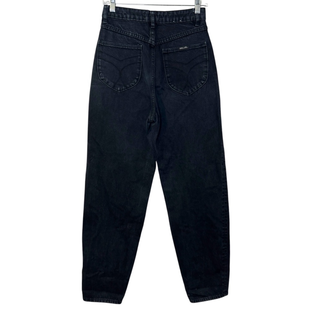 ROLLA’S Genie Super High Rise 80’s Ballon Leg Jeans Womens size 26 Shadow Black - Picture 6 of 16
